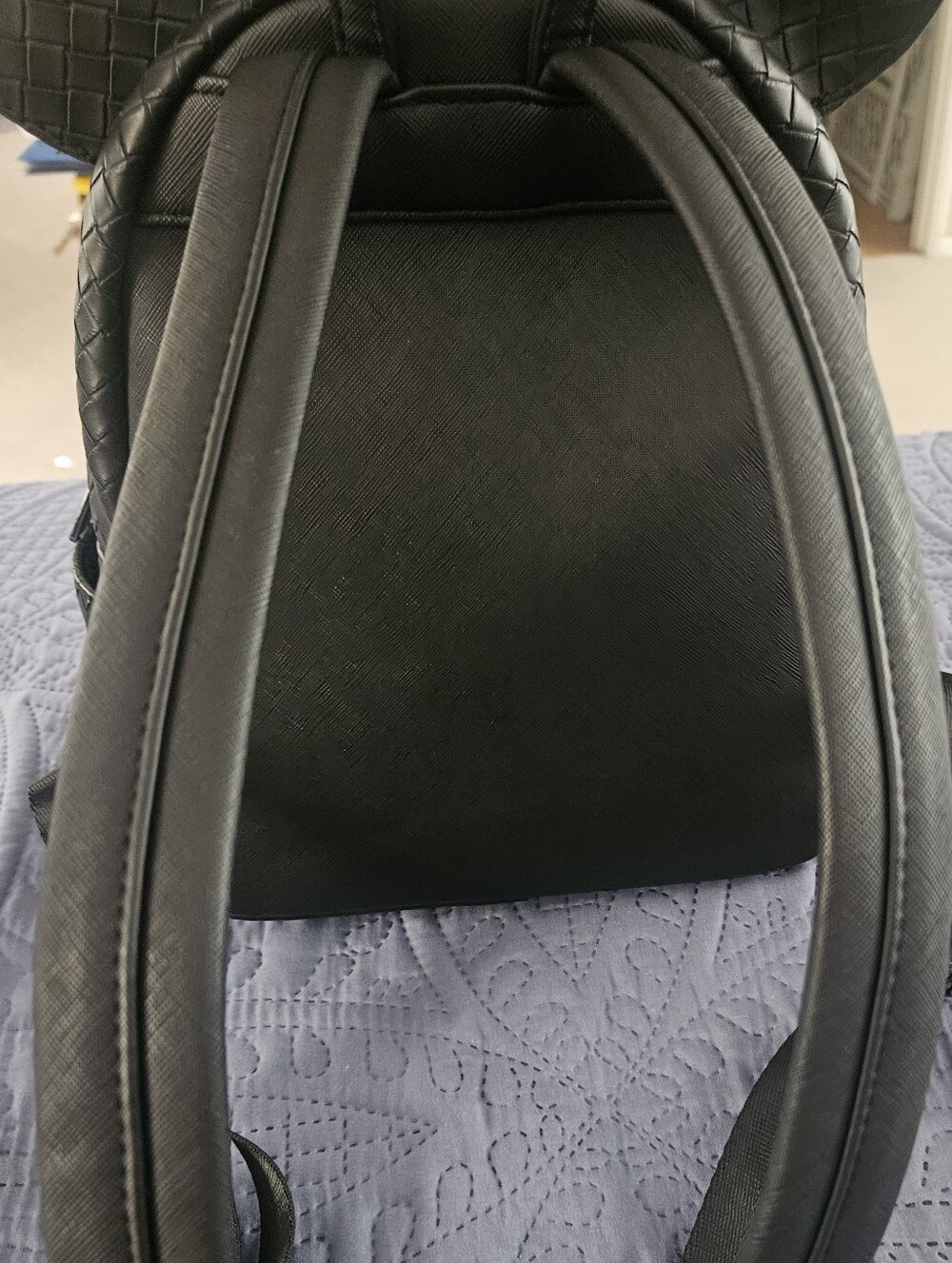 Disney Parks x Loungefly Mickey Mouse Black Woven Mini Backpack - Picture 2 of 10